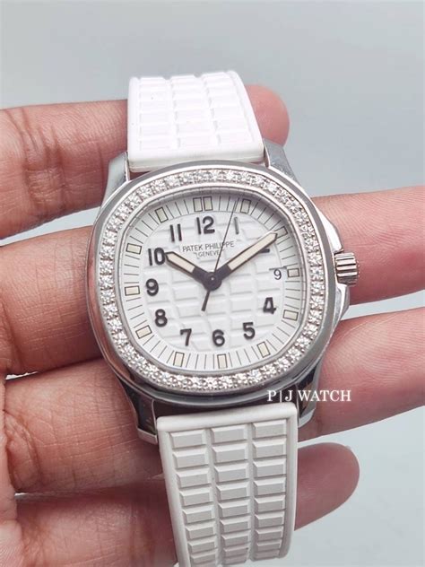 patek philippe aquanaut white|patek philippe aquanaut diamond.